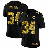 Nike Bears 34 Walter Payton Black Leopard Vapor Untouchable Limited Jersey Dyin,baseball caps,new era cap wholesale,wholesale hats